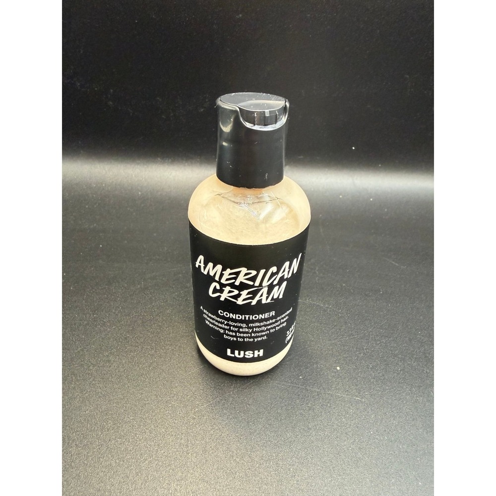 Lush American Cream conditioner, 3.3 fl oz‎ travel size, unsealed/full